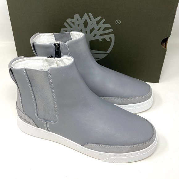 💖MEGA SALE💖Timberland Women's TB 0A24VX 085 ATLANTA GREEN CHELSEA Gray Boot - Picture 2 of 11